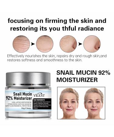 Snail Mucin 92% Moisturizer Gel Cream | Daily Face Repair & Hydration | Baba de Caracol Original - Shop Internationally - Buy Online on GoSupps.com