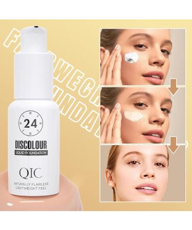EONFAVE Modified Foundation Long Lasting Natural Flawless Liquid Foundation Makeup Light Feeling Cashmere Lightens and Evens Skin Tone Foundation Makeup Suitable for Medium - Buy Online on GoSupps.com