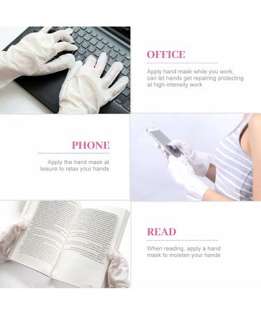Hand Mask - 5 Pairs Moisture Gloves for Nourishing & Regenerating Hand Care | Anti-Aging & Peeling Treatment for Men & Women - Buy Online on GoSupps.com