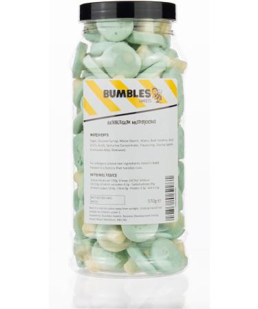 Bubblegum Mushrooms Sweets Gift Jar - Bumbles Sweets - Buy Online on GoSupps.com