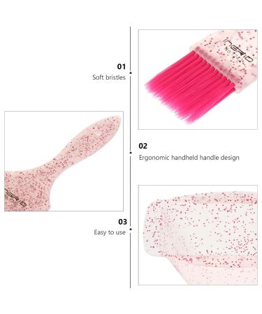 Solustrious Hair Dye Color Brush & Bowl Set - Salon & Home Hair Coloring Kit (Pink) - Buy Online on GoSupps.com