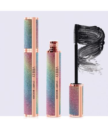4D Starry Sky Waterproof Mascara - Fiber Volume Non-Blooming Black Eyelash Mascara - Durable & Long-Lasting | International Shipping Available - Buy Online on GoSupps.com