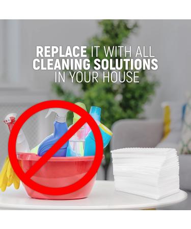 Extra Strength Magic Cleaner Sheets | Tough Melamine Eraser Wipes | All-Purpose Long Lasting Value Deal - Shop Now for International Shipping - Buy Online on GoSupps.com