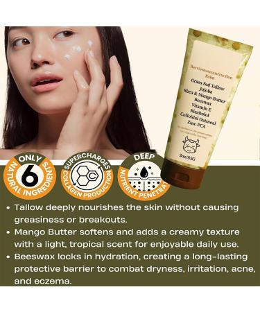 Beef Fat Firming Cream Daily Facial Moisturizer for Skin Care - Buy Online on GoSupps.com