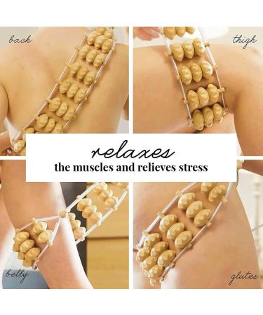 Tuuli Accessories Maderotherapy Wood Set - Massager for Cellulite Lymphatic Drainage & Back Relief | Swedish Cup Included - Buy Online on GoSupps.com