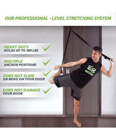 EverStretch Leg Stretcher PRO - Over The Door Flexibility Trainer for Ballet, Dance, Martial Arts | Professional Stretching Equipment - Buy Online on GoSupps.com