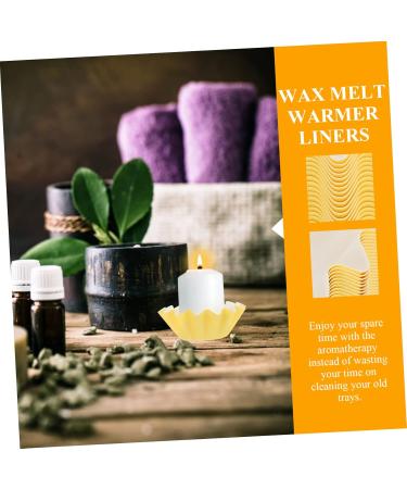 50 Cardboard Wax Melting Cups for Candles | High-Temperature Resistant Peppermint Wax Melts | Ideal for Candle Making - 9x9x8cm - Buy Online on GoSupps.com