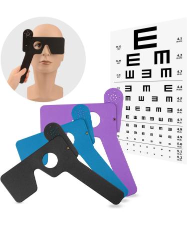 Ophthalmic Eye Occluder with 14 Holes | Ideal for Eye Exams | Black - Buy Online on GoSupps.com