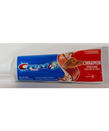 Crest Plus Complete Whitening Cinnamon Rush Expressions 5.4oz (4 Pack) - Buy Online on GoSupps.com