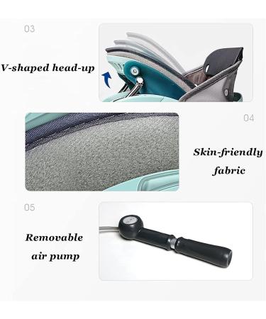Safwel Neck Brace Collar - Cervical Traction Device for Neck Pain Relief | Removable Air Pump | Unisex Neck Support - Buy Online on GoSupps.com