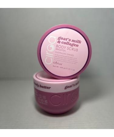 Goats Milk & Collagen Body Scrub & Body Butter To Brighten And Nourish Skin (Duo Set) 21.1 Oz Each - Buy Online on GoSupps.com