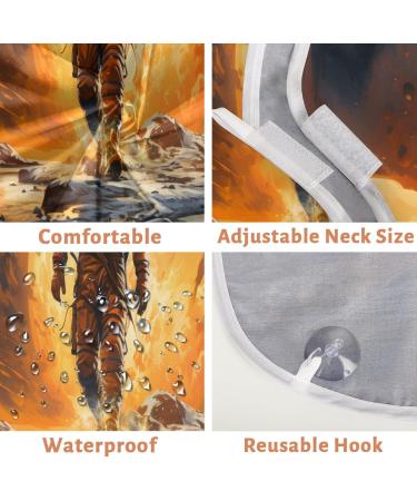 Moon Astronaut Beard Bib Apron - Best Beard Hair Catcher for Men | Perfect Father's Day & Anniversary Gift | Includes 2 Suction Cups - Buy Online on GoSupps.com