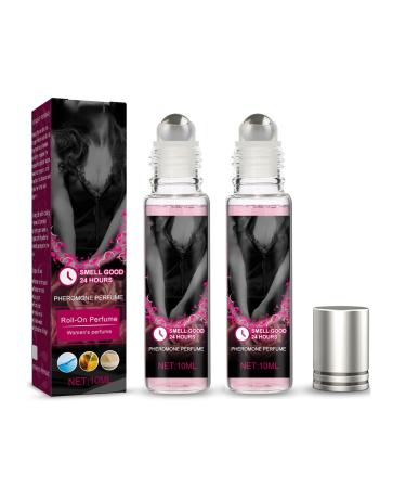 Pheromone Perfume For Women - Roller Ball Perfume 10ml Boosts Confidence And Glamor Perfect To Go Refillable Anytime Keeps Fresh All Day Long