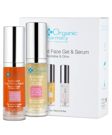 Buy The Organic Pharmacy Antioxidant Duo - Travel-size Face Gel & Serum (5ml Each) | Global Shipping Available - Buy Online on GoSupps.com