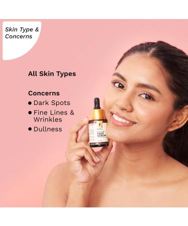 PILGRIM French Red Vine & Hyaluronic Serum - Anti-Aging Face Serum for All Skin Types | 30ml | Hydrating & Nourishing for Men & Women - Buy Online on GoSupps.com