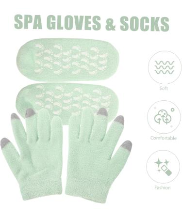 POPETPOP Spa Socks 1 Set Moisturizing Gloves Socks for Women Moisturizing Gel Gloves Moisturizing Socks for Cracked Feet Women Overnight Spa Gloves Yarn Hand Lotion Women's Hand Protection - Buy Online on GoSupps.com
