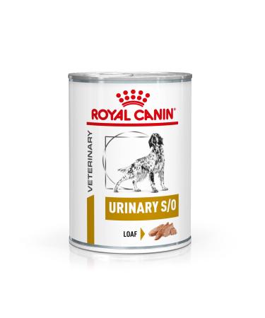 Royal Canin Veterinary Urinary S/O Canine Mousse | 12 x 410 g | Complete diet food for adult dogs