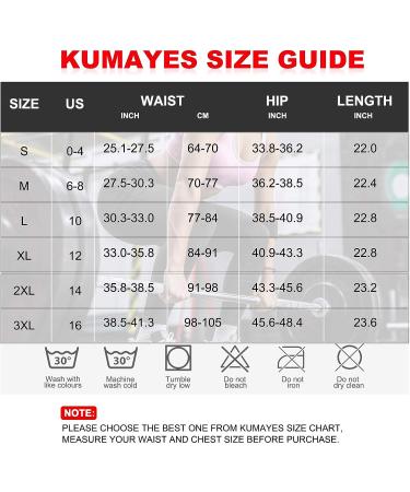 KUMAYES Women's Sauna Sweat Pants High Waist Slimming Shorts - Thermo Body Shaper for Workout - Black XX-Large - Buy Online on GoSupps.com