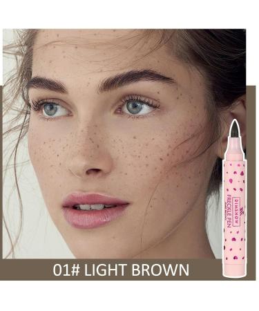 Erinde Liquid Freckle Pen - Fake Freckles Makeup for a Natural Look | Waterproof & Long-lasting Soft Brown #03 - Buy Online on GoSupps.com
