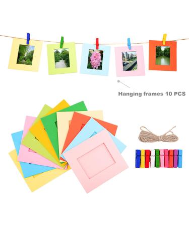 Sunmns Colorful Bundle Kit for Fujifilm Instax Mini Cameras - Includes Film Stickers, Desk & Hanging Frames - Buy Online on GoSupps.com