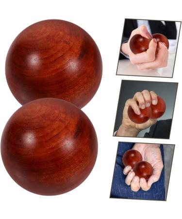 FRCOLOR 6 STCHOOD Massage Balls - Red Sandalwood Muscle-Stretch Balls (3 Pcs) - Chinese Style Fitness & Crafting Balls (5x5cm) - Buy Online on GoSupps.com