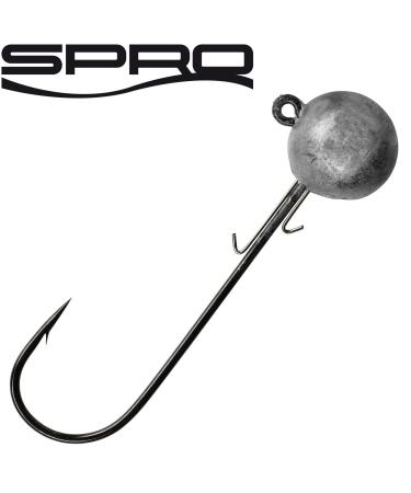 Spro Jighead HD - Sea hooks for rubber fish jig hooks for rubber baits lead head for sea fishing lead heads for jigs size / weight / pack content: size.6/0 / 80g / 3 pieces