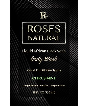 African Black Soap Body Wash (CITRUS MINT) - Buy Online on GoSupps.com