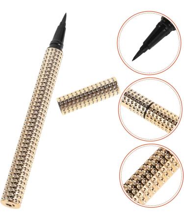 IWOWHERO Eyeliner Liner Eye Pencil Women Makeup Tool Eye Liner Pen Natural Eye Makeup Pen Golden Liquid - Buy Online on GoSupps.com