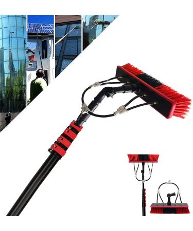 Professional 9M Window Cleaning Pole with 55cm Brush Head & Squeegee - Buy Online on GoSupps.com