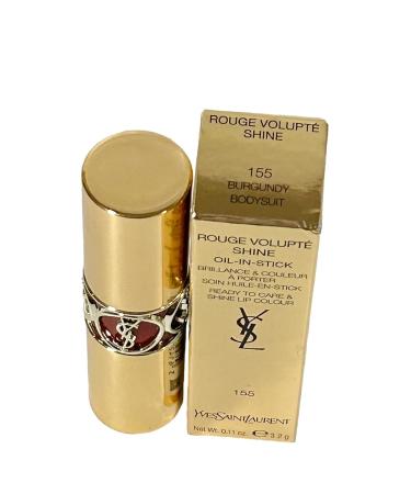 Buy Yves Saint Laurent Rouge Volupt Shine Lipstick Balm 155 Burgundy | International Shipping Available - Buy Online on GoSupps.com