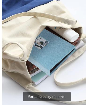 Small Mini Photo Album 13x18 - 56 Photos Linen Cover Black Pages | Ideal Memory Book for Baby Wedding & Family Photos - Cyan-Blue - Buy Online on GoSupps.com