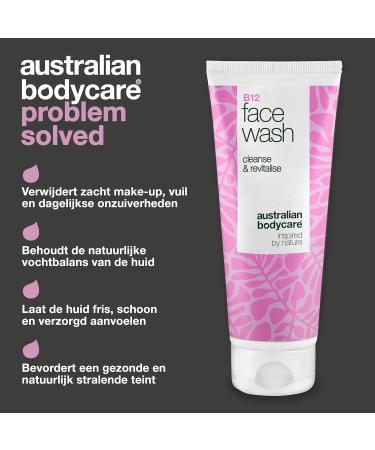 Australian Bodycare Vitamin B12 Face Wash For clean and hydrated skin With Vitamin B12 Betaine and nourishing ingredients that support the skin barrier - Buy Online on GoSupps.com