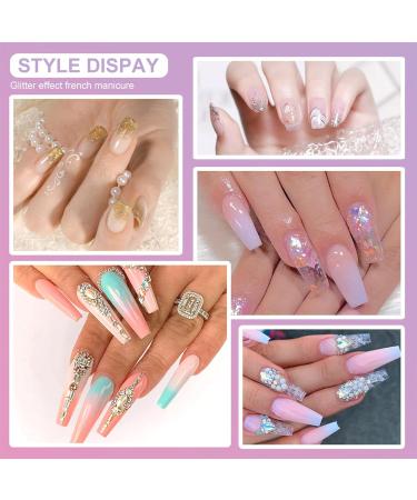 Clear Acrylic Powder 1.97oz Professional Acrylic Nail Powder Polymer Clear Nail Powder for Acrylic Nail Extension Carving Nails Acrylic Nails Extension for Nail Art (Clear) - Buy Online on GoSupps.com