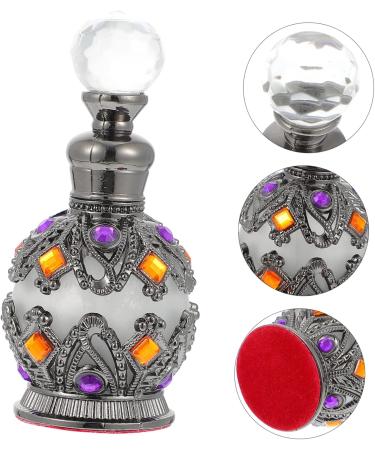 Healeved Perfume Bottle Retro Dispenser Bottle Perfume Dispenser Essential Oil Dispenser Cosmetic Bottle Essential Oil Bottle Perfume Storage Bottle Perfume Container Perfume Glass Bottle - Buy Online on GoSupps.com