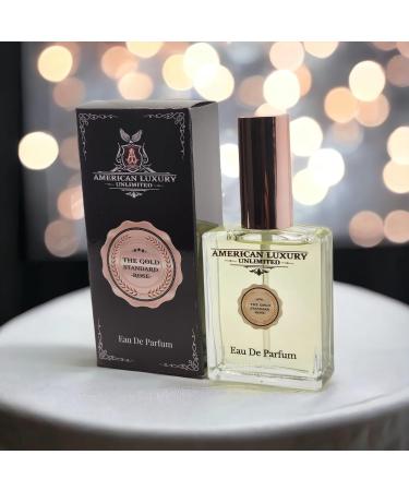 American Luxury Unlimted - The Gold Standard Rose Eau De Parfum For Men (2 oz.) - Bright Notes Floral Woody and Warm with Leathery Depth 2 Fl Oz (Pack of 1) - Buy Online on GoSupps.com