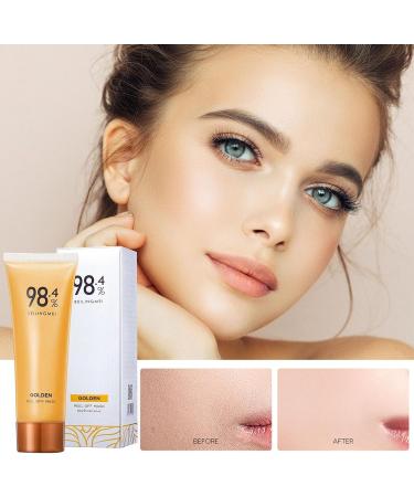 Gold Foil Peel Off 98.4% Gold Facial Remover Moisturizing Cleansing Facial Reduces Fine Lines Cleans Pores - Buy Online on GoSupps.com