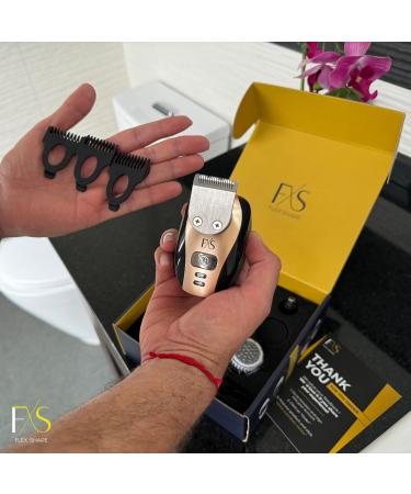Shop Head Shaver for Bald Men - 5 in 1 Waterproof Electric Razor with Rotary Blades Nose Trimmer & Clippers - Buy Online on GoSupps.com