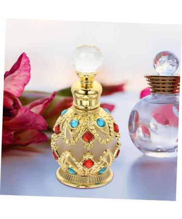 Mikinona Essential Oil Bottle Perfume Bottle Antique Makeup Container Aromatherapy Bottle Glassy Perfume Container Perfume Holder Travel Old Fashioned Cosmetic Bottle Glass Bottle - Buy Online on GoSupps.com