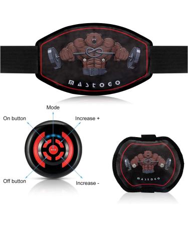 Mastogo Electronic Abs Toning Training Belt - 9 Modes EMS Abdominal Stomach Machine for Men and Women - Buy Online on GoSupps.com