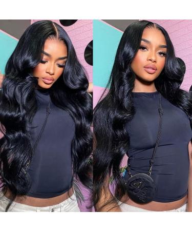 Vallbest Brazilian Wet and Wavy Human Hair Bundles with Closure - 100% Unprocessed Virgin Hair - Body Wave 3 Bundles + 4x4 Lace Closure - Free Part Hair Extensions for Black Women - 20 22 24 + 18 - Buy Online on GoSupps.com