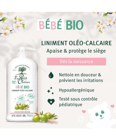 Le Petit Olivier Bio Baby Oil - Gentle Natural Liniment for Newborns - 100% Organic Pediatric Tested - Buy Online on GoSupps.com