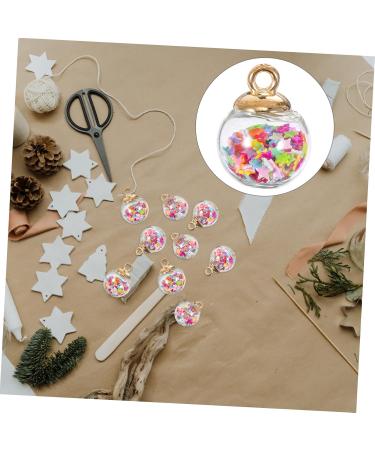 Buy Kombiuda 30-Pack Mini Sequin Christmas Tree Balls | Glass & Plastic Holiday Decorations for Festive Flair - Buy Online on GoSupps.com