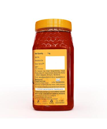 Patanjali Honey 1Kg / 33.82 fl oz 35.27 Fl Oz (Pack of 1) - Buy Online on GoSupps.com
