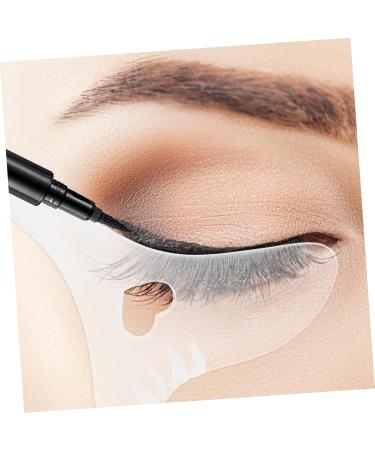 Mikinona Eyeliner Stamp Multi-functional Applicator Stencil Eyeliner Multifunctional Tool Lash Makeup Silicone Assistant 12.00X6.00X0.50CM As Shown - Buy Online on GoSupps.com
