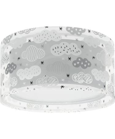 Dalber ceiling lamp children's room ceiling light for children Clouds Cloud Grey ceiling lamp children's room 41416E E27