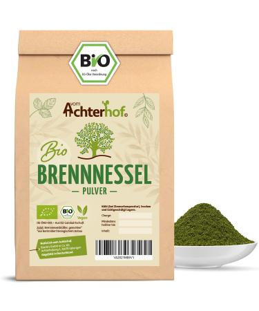 Organic nettle powder (500g) | raw food | ground nettle leaves | green organic smoothie powder | nettle leaf powder - Buy Online on GoSupps.com
