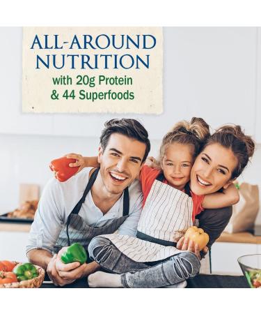 Garden of Life Organic Raw Meal Replacement Vanilla Powder - Vegan, Gluten-Free, 10ct Pack - Buy Online on GoSupps.com