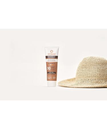 Ac Marca Ecran Sunnique Sun Milk + SPF 50 medium UVB and UVA protection activates natural tanning without selftanning with PureBronze technology waterresistant 200 ml - Buy Online on GoSupps.com