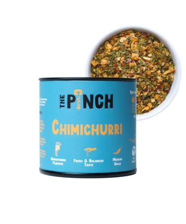 The Pinch THE PINCH Chimichurri Argentine Spices Salt Free. Prepare a 100% natural Chimichurri sauce for barbecues roasts and vegetable skewers. A healthy and easy to use seasoning. 45g package.