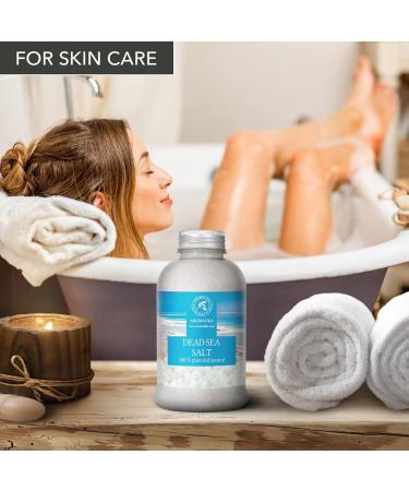 Dead Sea Salt 17.5 Oz - 100% Pure & Natural for Good Sleep, Stress Relief, and Beauty | Relaxing Bath Salts - Buy Online on GoSupps.com